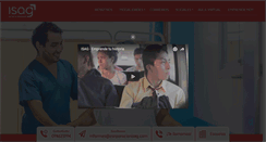 Desktop Screenshot of corporacionisag.com